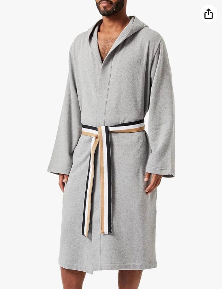 BOSS Bademantel Iconic F. Terry Robe – 53% Rabatt
