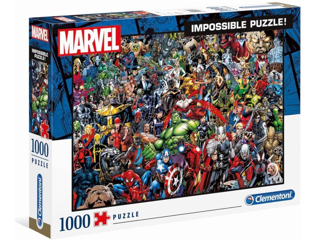 Clementoni 39411 Marvel Universe Impossible Puzzle – 55% Rabatt