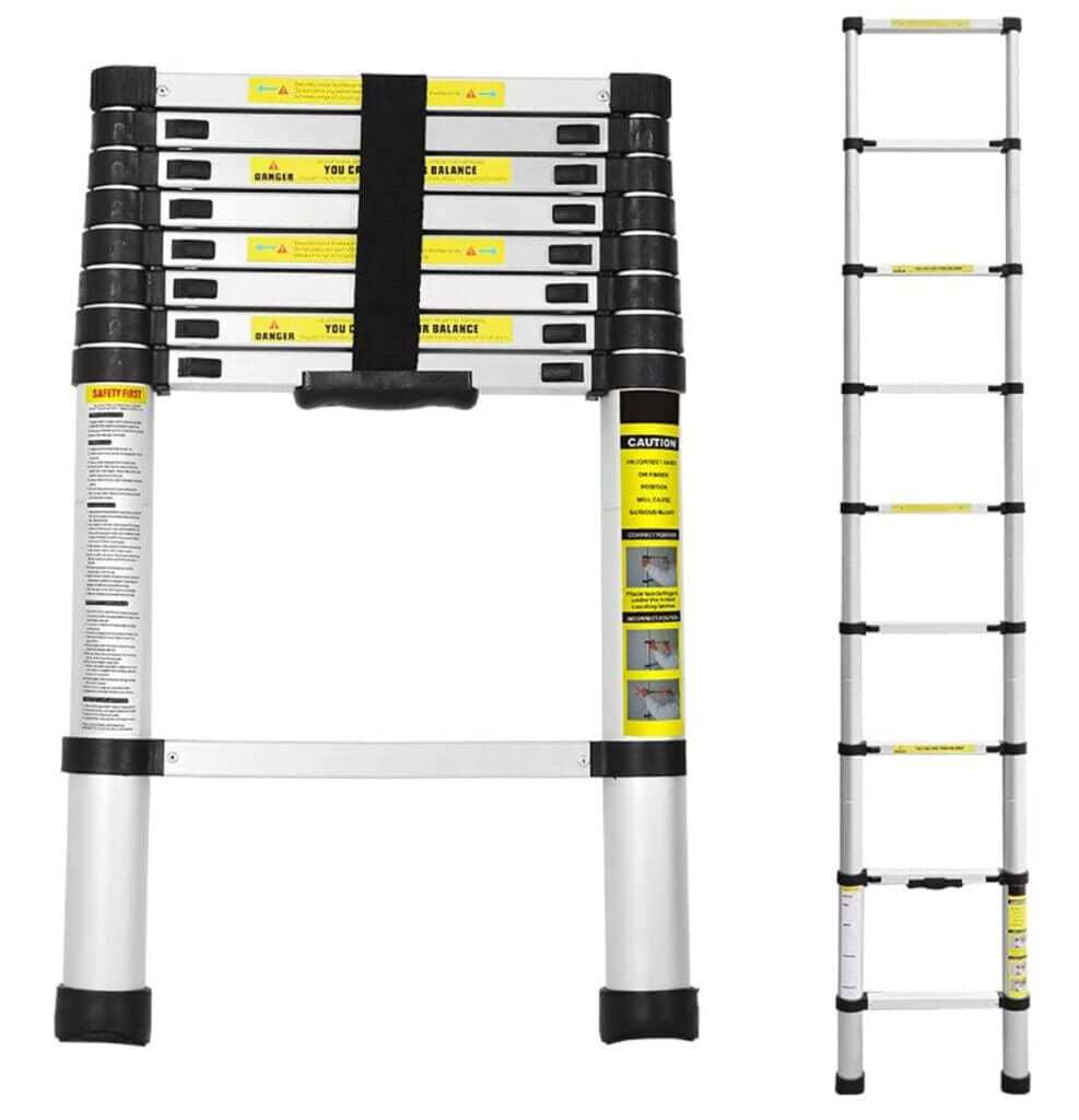 Aluminium Teleskopleiter – 30% Rabatt