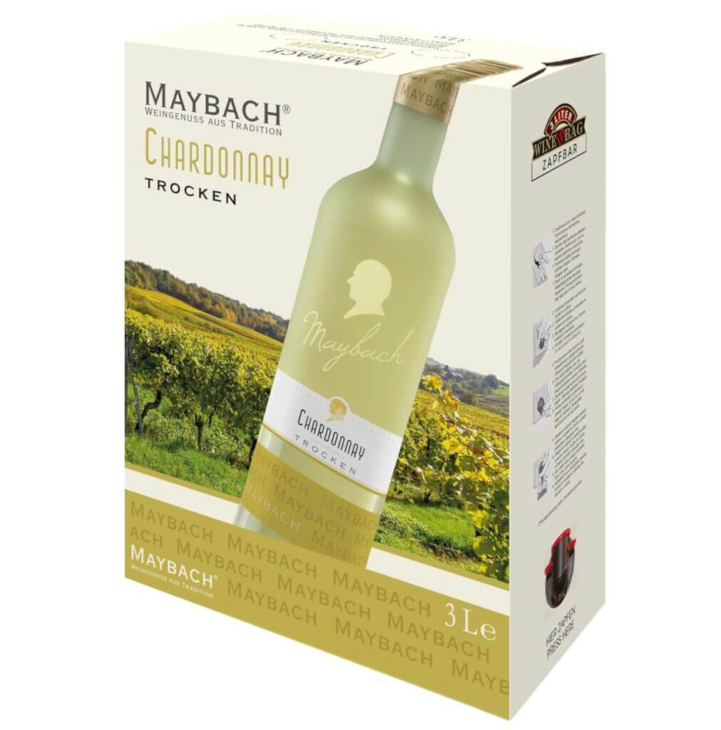 Maybach Chardonnay 3-Liter Bag-in-Box – 57% Rabatt
