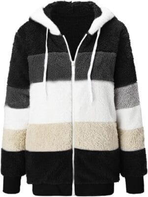 Plüschjacke Herren 