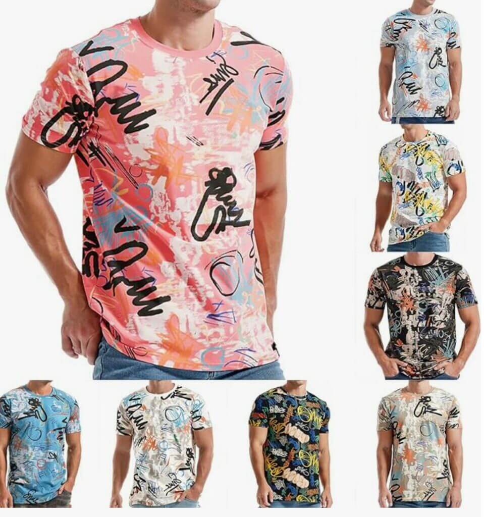 Print T-Shirt für Herren – 50% Rabatt