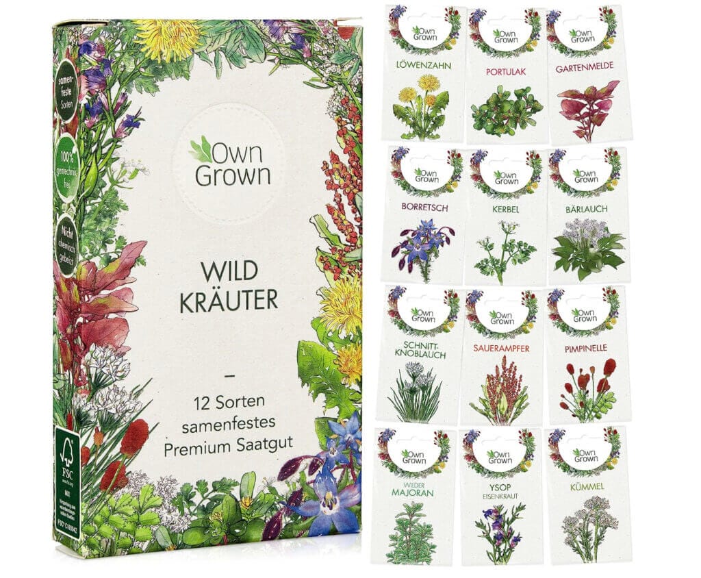 OwnGrown Wildkräuter Samen Set – 50% Rabatt