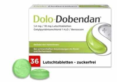 Dolo-Dobendan schnelle Hilfe auch bei starken Halsschmerzen
