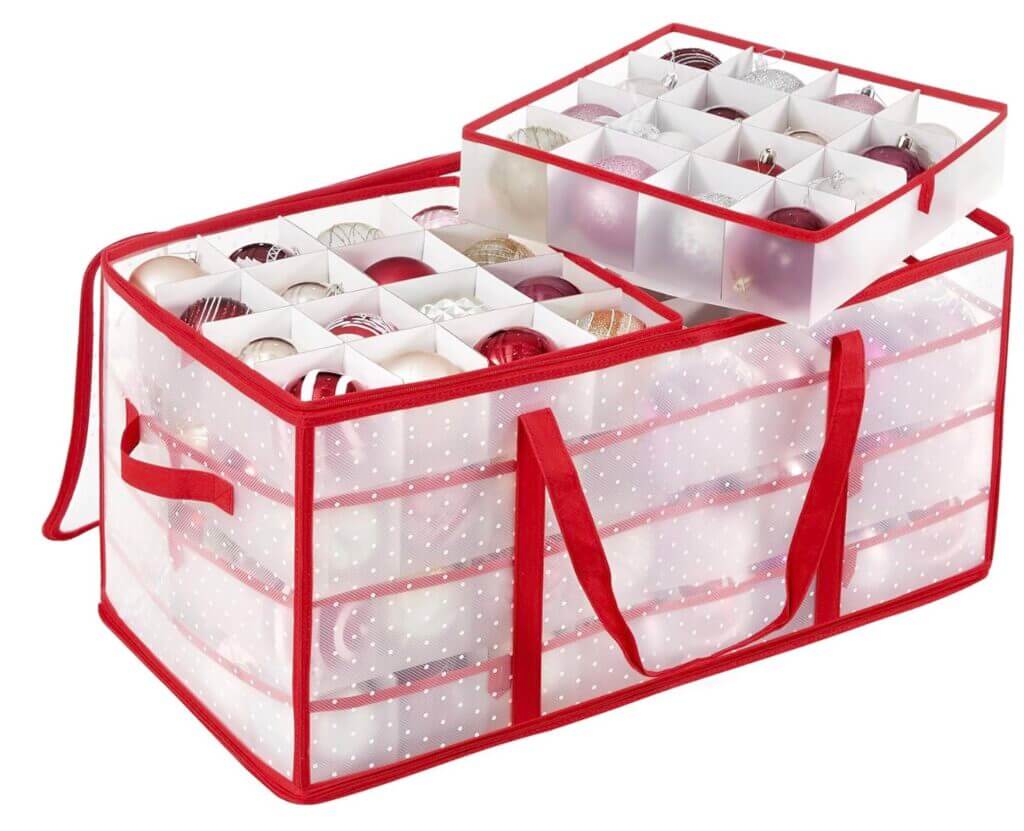 Aufbewahrungsbox für Weihnachtskugeln – 20% Rabatt