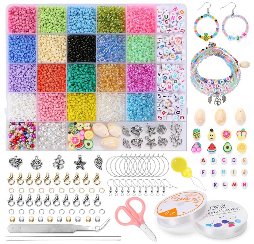 FOREDOO Perlen-Set zum Auffädeln – 50% Rabatt