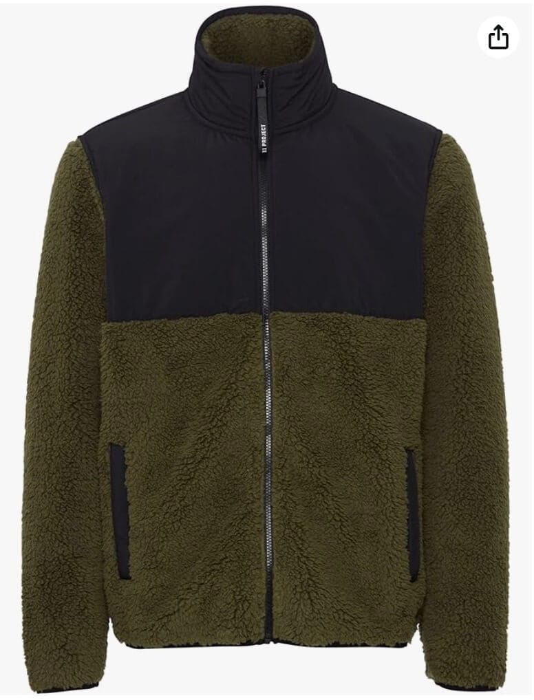 11 Project PRPijke Herren Teddy Sweatjacke – 31% Rabatt