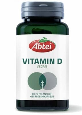 Abtei Vitamin D3 Kapseln vegan Abtei Vitamin D3 Kapseln vegan - Hochdosiert, pflanzlich, schnell verfügbar. Optimiere deine Gesundheit mit diesen Flüssigkapseln!