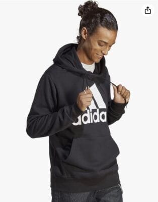 Adidas Male Adult Essentials French Terry Big Logo Hoodie