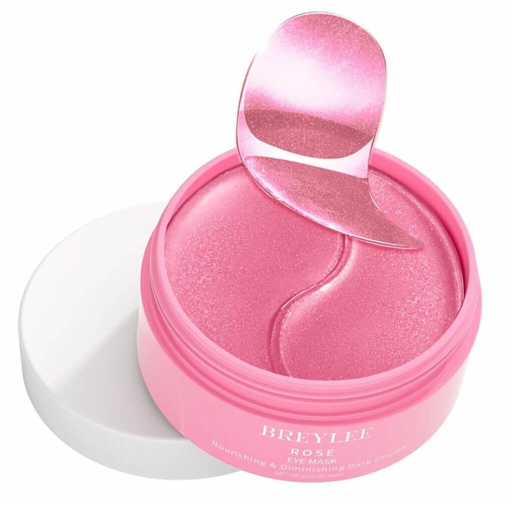 BREYLEE Pink Rose Augenmaske – 75% Rabatt