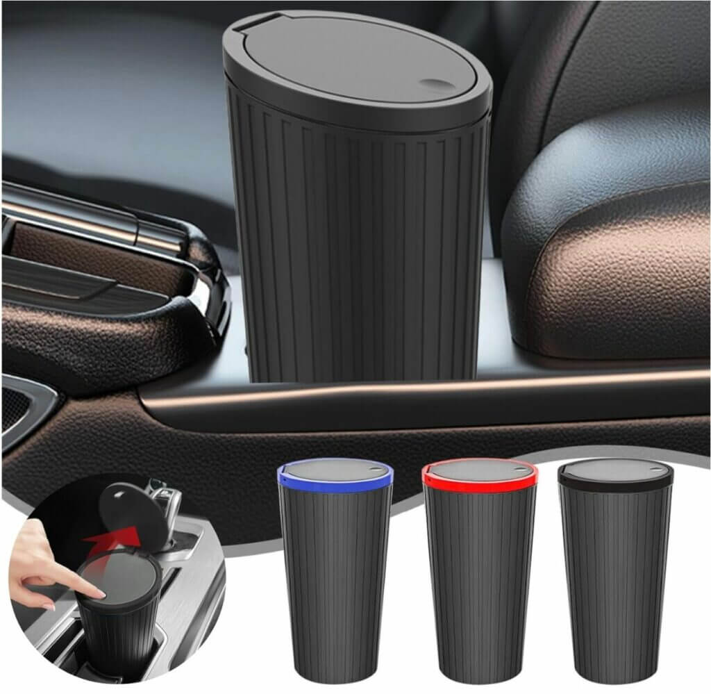 Auto Mülleimer mit Deckel – 50% Rabatt