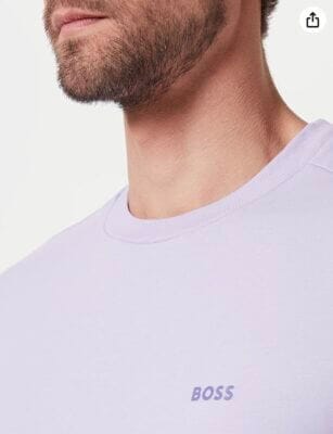 BOSS Herren Tee in Light/Pastel Purple534: Elegantes Design, hohe Qualität. Perfekt für Männer mit Stil.