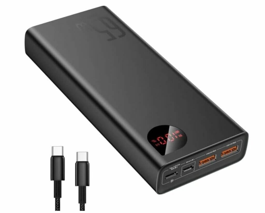 Baseus Power Bank 20000mAh – 36% Rabatt