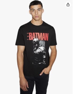 C&A Batman T-Shirt für Herren: Bequeme Baumwolle, cooles Motiv, ideal für Fans und Alltag.