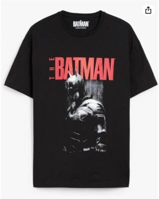C&A Batman T-Shirt für Herren: Bequeme Baumwolle, cooles Motiv, ideal für Fans und Alltag.