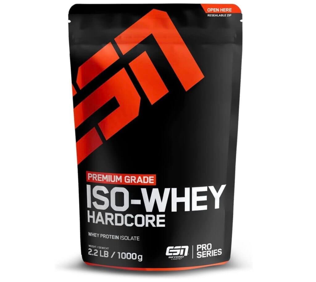 ESN Isowhey Hardcore Protein Pulver 1Kg – 34% Rabatt