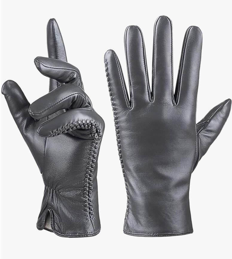 Damen Schaffell Lederhandschuhe – 30% Rabatt