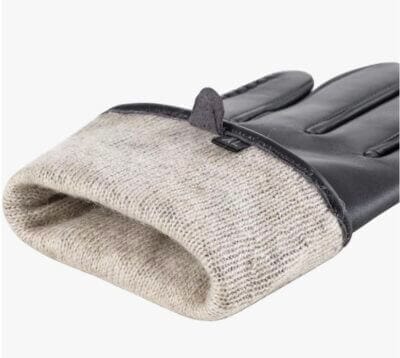 Echtes Schaffell Leder Handschuhe fuer Damen1
