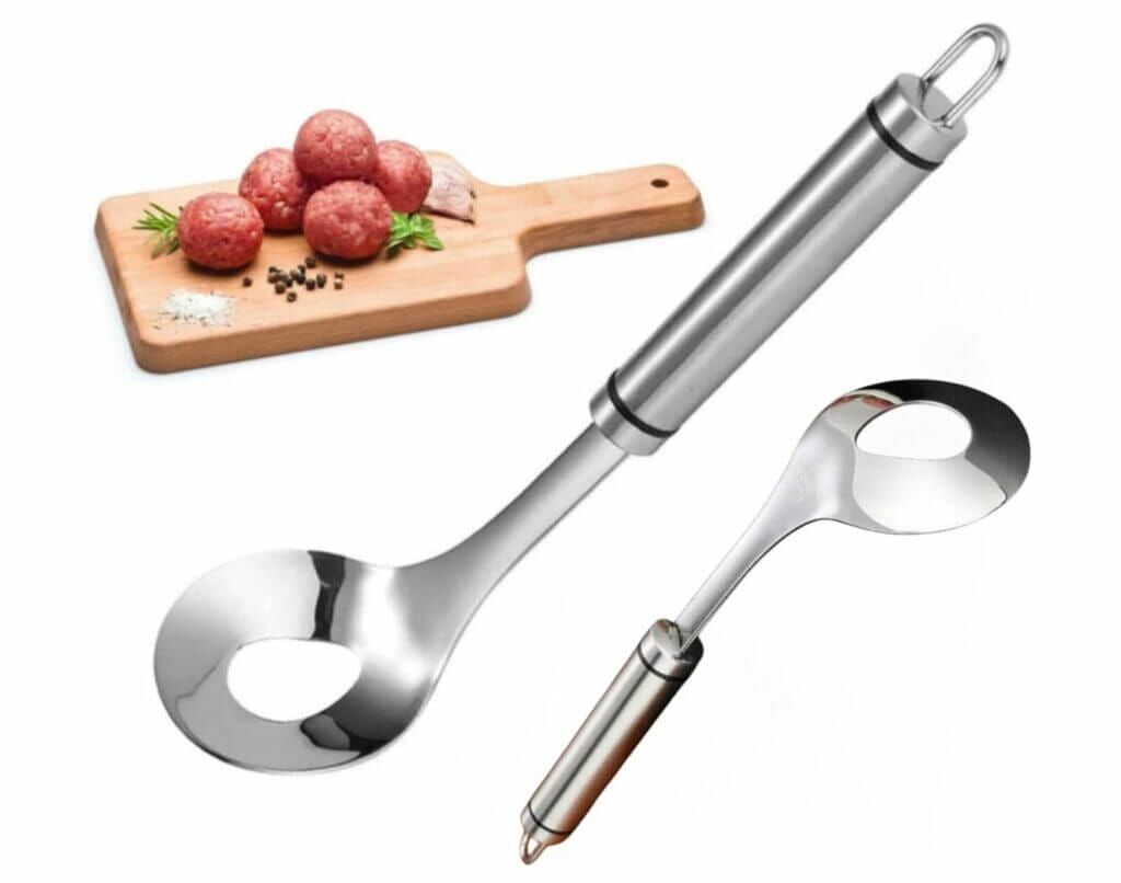 Fleischbällchen Former aus Edelstahl – 50% Rabatt