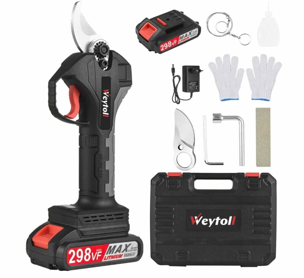 Weytoll Akku Gartenschere – 15% Rabatt