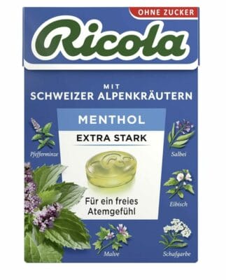 Ricola Extra EXTRA STARK Schweizer Husten-Bonbons