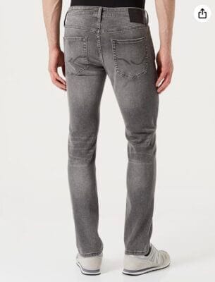 JACK JONES Male Slim Fit Jeans Glenn Original NA 0391