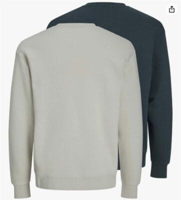 JACK & JONES Sweatshirts 2er-Pack: Rundhals, stylish & komfortabel, vielseitig kombinierbar. Perfekt für jeden Tag!