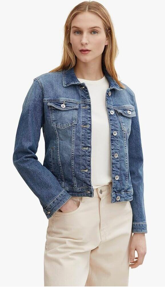 TOM TAILOR Damen Jeansjacke – 44% Rabatt