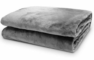 Kuscheldecke in Grau 150x200cm