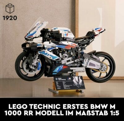 LEGO Technic BMW M 1000 RR: Detailreicher Modellbausatz für Erwachsene. Perfekt als Geschenk und Deko!