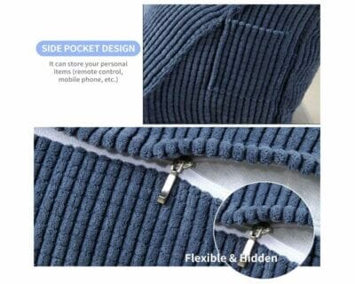 Komfortables Lesekissen in Dreiecksform