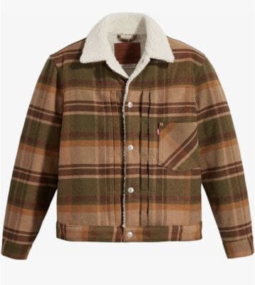 Levi's Sherpa Trucker Jacket: Klassisch, warm, stylish. Ideal für kühle Tage. Hol dir den Trend!