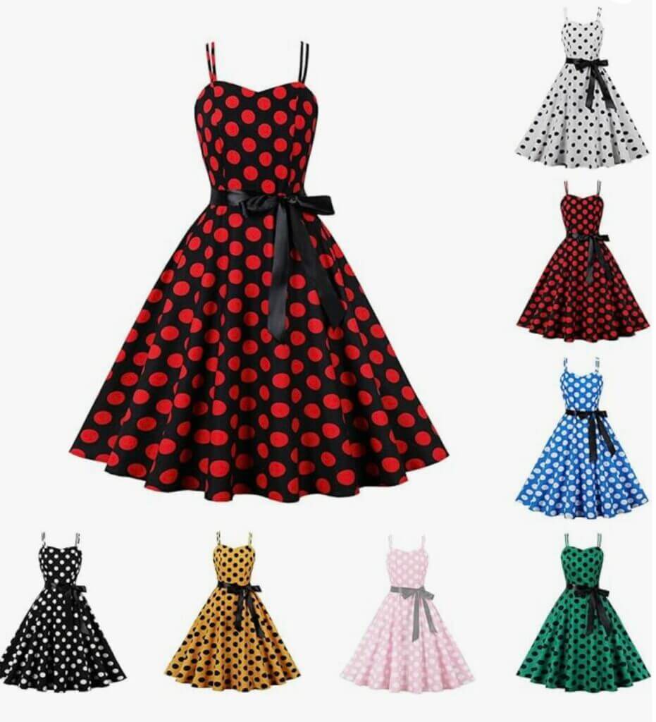 Rockabilly Kleid für Damen – 50% Rabatt