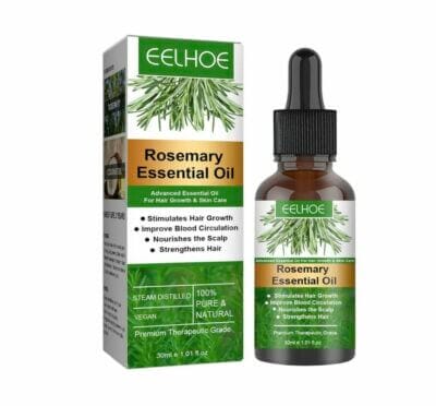 Rosmarinöl für Haar und Kopfhaut: Natürliches Haarwachstum, Anti-Haarausfall, strahlendes Haar und gesunde Haut. Entdecke die Vorteile!