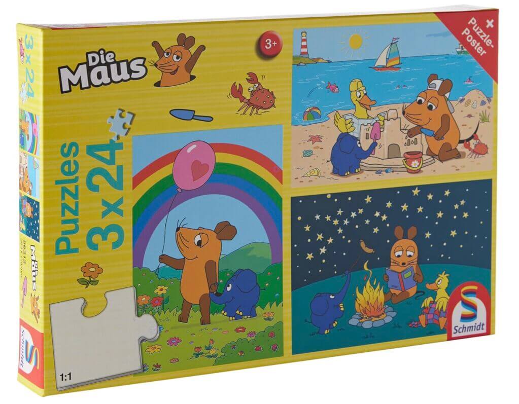 Schmidt Spiele 56212 Kinderpuzzle Die Maus – 31% Rabatt