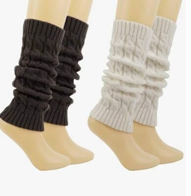 QKURT Stulpen: Stilvolle, warme Beinwärmer für Damen. Perfekte Ergänzung für modische Outfits