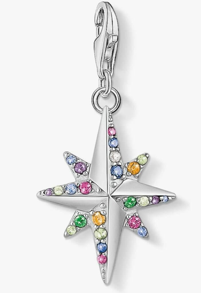 Thomas Sabo Damen Stern Charm-Anhänger – 60% Rabatt