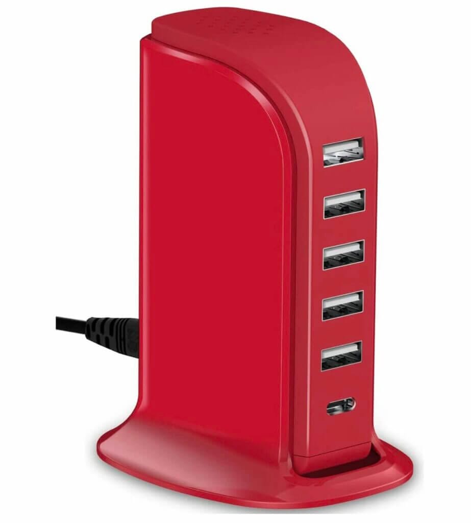 USB C Ladegerät mit 6 Ports – 60% Rabatt