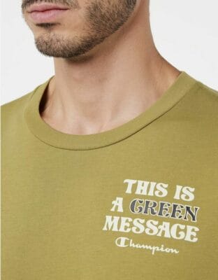 Champion Herren Eco Future Graphic S-s T-Shirt aus recycelten Materialien