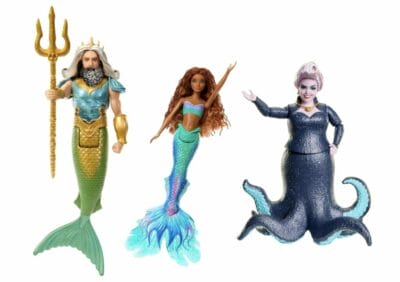 DISNEY Arielle, die Meerjungfrau Spielset mit 3 Figuren