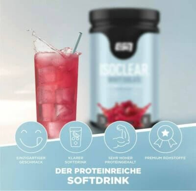 ESN ISOCLEAR Whey Isolate Protein Pulver Fresh Cherry