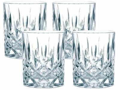 4-teiliges Glas Set mit hochwertigem Design