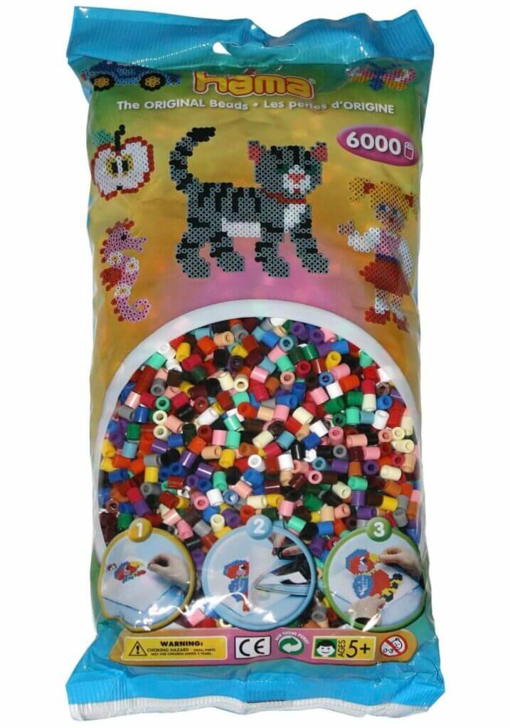 Hama Perlen 205-67 Bügelperlen Beutel 6.000 Stück – 30% Rabatt