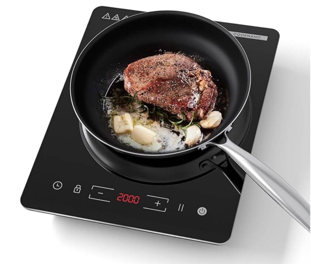 Neu Induktionskochplatte, COOKNANO 2000W – 50% Rabatt