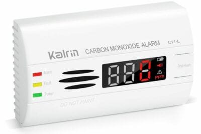 Kalrin CO Kohlenmonoxid-Warnmelder mit LED Anzeige