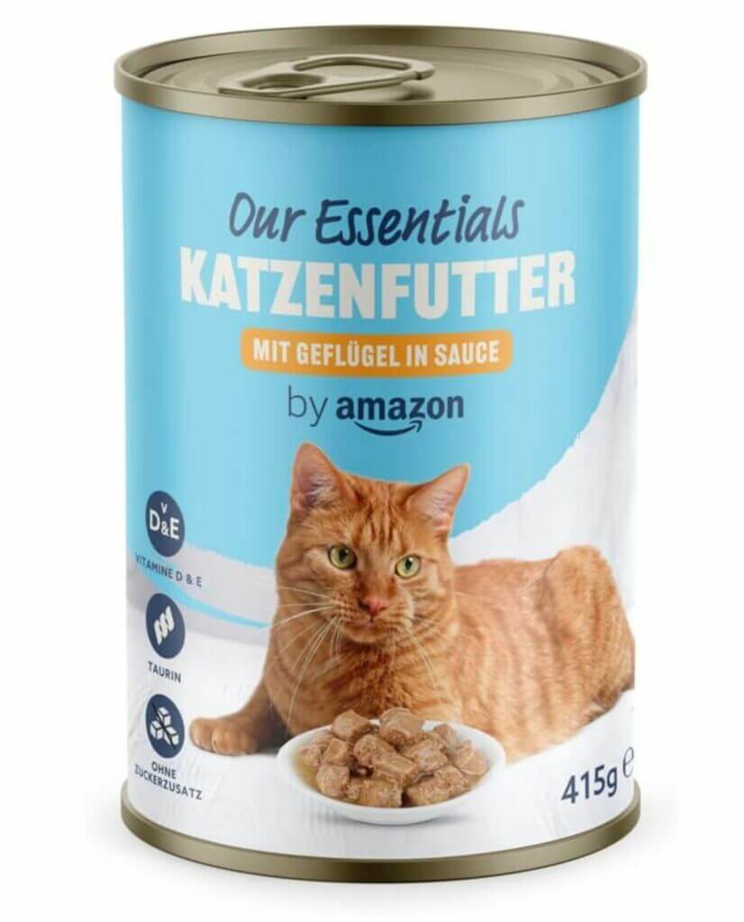 by Amazon Katzen Nassfutter Häppchen mit Geflügel in Sauce 415 g – nur 0,63 €