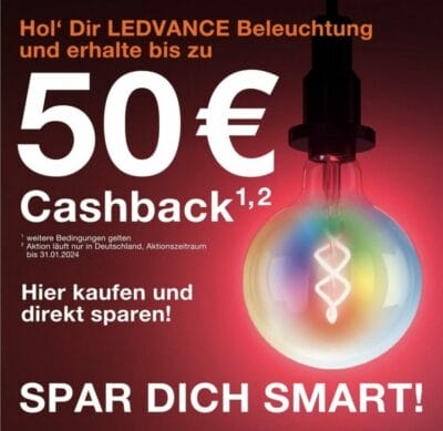 LEDVANCE WLAN Steckdosen-Set Cashback Aktion