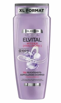 L'Oréal Paris Elvital feuchtigkeitsspendende Shampoo im XL Format