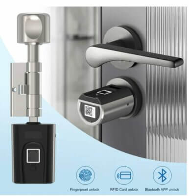 Welock Smart Lock Fingerprint Door Lock Cylinder SECBN51