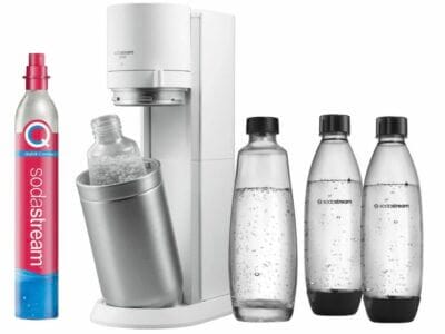 SodaStream Wassersprudler Duo mit CO2-Zylinder und Flaschen